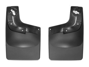 Chevrolet Colorado Mud Flap - Rear - WeatherTech - No-Drill DigitalFit - Black - 2015