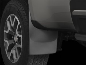 Chevrolet Colorado Mud Flap - Rear - WeatherTech - No-Drill DigitalFit - Black - 2015