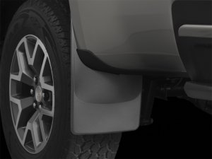 Chevrolet Colorado Mud Flap - Rear - WeatherTech - No-Drill DigitalFit - Black - 2015