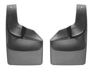 Ford F-350 Mud Flaps - Rear - WeatherTech - No Drill DigitalFit - `17-`27