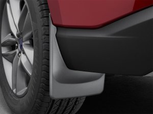 Ford F-350 Mud Flaps - WeatherTech - No-Drill DigitalFit - Black - `17-`27
