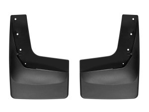 Ford Expedition Mud Flaps - WeatherTech - No-Drill DigitalFit - Black - `18-`27