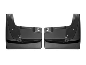 Dodge Ram Truck 2500 Mud Flaps - WeatherTech - No-Drill DigitalFit - Black - `19-`27