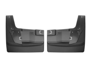 Dodge Ram 2500 Mud Flaps - WeatherTech - No-Drill DigitalFit® - Black - `19-`27