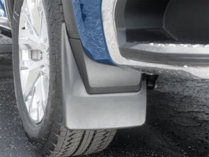 GMC Sierra Denali Mud Flaps - Rear - WeatherTech - No-Drill DigitalFit - Black - `19-`27