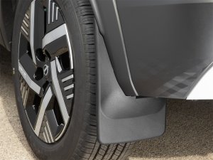 Nissan Kicks Mud Flaps - Rear - WeatherTech - No-Drill DigitalFit - Black - `25-`26