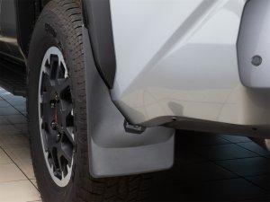 Toyota 4Runner Mudflaps - Rear - WeatherTech - No-Drill DigitalFit - Black - `25-`26