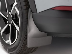 Chevrolet Equinox EV Mud Flaps - Rear - WeatherTech - No-Drill DigitalFit - Black - `24-`26 Chevrolet Equinox EV Mud Flaps - Rear - WeatherTech - No-Drill DigitalFit - Black - `24-`26
