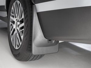 Hyundai Palisade Mud Flaps - Rear - WeatherTech - No-Drill DigitalFit - Black - 2026+