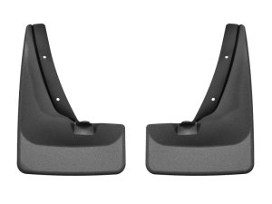 Hyundai Palisade Mud Flaps - Rear - WeatherTech - No-Drill DigitalFit - Black - 2026+