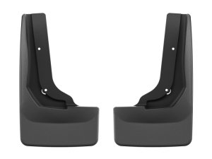Volkswagen Tiguan Mud Flaps - Rear - WeatherTech - No-Drill DigitalFit - Black - `25-`26