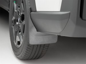 Subaru Outback Mud Flaps - Rear - WeatherTech - No-Drill DigitalFit - Black - 2026+