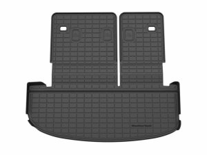 Kia Telluride Seatback Cargo Liner - WeatherTech - HP - Black - `20-`25