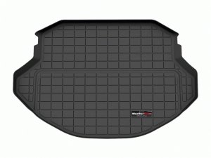 Ford F-150 Lightening Cargo Liner - WeatherTech - Raised Lip, Textured Finish - Tan - `22-`23