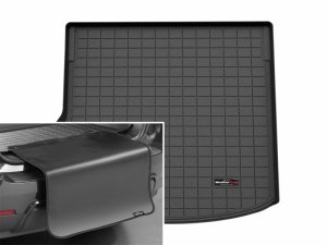 Chevrolet Equinox Cargo Liner - WeatherTech - Behind 3rd Row w/Bumper Protector - Black - `24-`25 Chevrolet Equinox Cargo Liner - WeatherTech - Behind 3rd Row w/Bumper Protector - Black - `24-`25