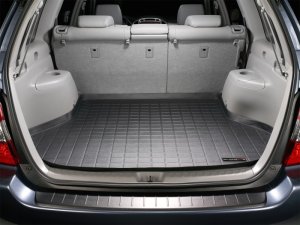 Toyota Highlander Cargo Liner - Rear - WeatherTech - Black - `01-`07 Toyota Highlander Cargo Liner - Rear - WeatherTech - Black - `01-`07