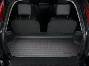 Volvo XC90 Cargo Liner - Behind 3rd Row Seating - WeatherTech - Black - `03-`13