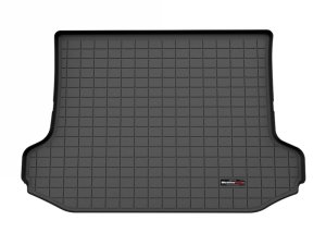 Toyota RAV4 Cargo Liner - Rear - WeatherTech - Raised Lip, Textured Finish - Black - `06-`12
