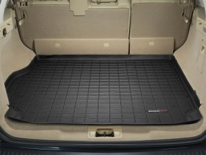 Land Rover Range Rover Sport Cargo Liner - Cargo Area (Behind 2nd Row) - WeatherTech - Textured TPO with Raised Lip - Black - `06-`13 Land Rover Range Rover Sport Cargo Liner - Cargo Area (Behind 2nd Row) - WeatherTech - Textured TPO with Raised Lip - Black - `06-`13