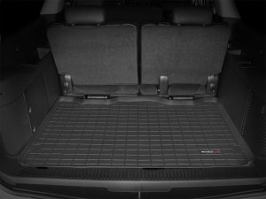 Cadillac Escalade ESV Cargo Liner - Behind 3rd Row Seating - WeatherTech - Black - `07-`13
