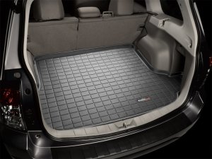 Subaru Forester Cargo Liner - Behind 2nd Row Seating - WeatherTech - Black - `09-`13