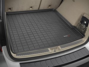 Mercedes-Benz ML-Class Cargo Liner - Behind 2nd Row Seating - WeatherTech - Raised Lip, Textured Finish - Black - `12-`27