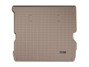 Land Rover Discovery Cargo Liner - Cargo Area - WeatherTech - With 4-Zone Climate Control - Tan - `17-`27