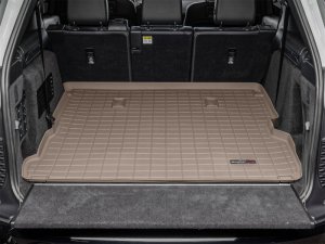Land Rover Discovery Cargo Liner - Cargo Area - WeatherTech - With 4-Zone Climate Control - Tan - `17-`27