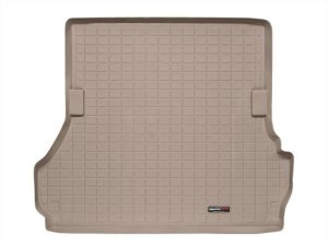 Lexus LX470 Cargo Liner - WeatherTech - Raised Lip, Textured Finish - Tan - `98-`06