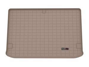 Chevrolet Suburban Cargo Liner - Behind 3rd Row Seating - WeatherTech - Raised Lip, Textured Finish - Tan - `00-`06