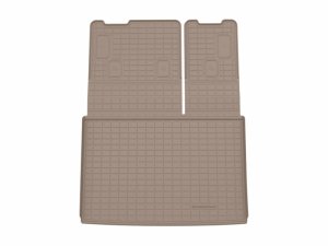 Cadillac Escalade Seatback Cargo Liner HP - Rear - WeatherTech - Black - `15-`20