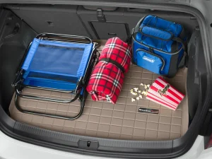 Toyota 4Runner Cargo Liner - WeatherTech - Tan - 2025+ w/ 3rd Row Seats
