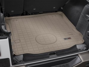 Jeep Wrangler Unlimited Cargo Liner - WeatherTech - Tan - `15-`16