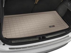 Volvo XC90 Cargo Liner - Behind 3rd Row - WeatherTech - Textured Finish - Tan - `16-`24
