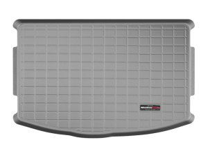 Kia Rio Cargo Liner - Behind 2nd Row Seating - WeatherTech - Textured Finish - Grey - `18-`27