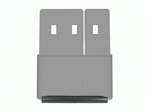 GMC Yukon XL Cargo Liner - WeatherTech - SeatBack Cargo Liner HP w/Bumper Protector - Grey - `21-`23