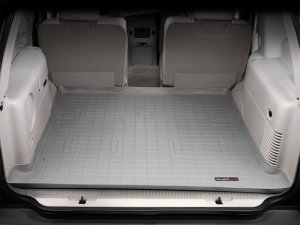 Chevrolet Tahoe Cargo Liner - Behind 2nd Row Seating - WeatherTech - Raised Lip - Grey - `00-`06