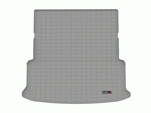 Toyota Grand Highlander Cargo Liner - WeatherTech - Raised Lip, Textured Finish - Grey - 2024+ Toyota Grand Highlander Cargo Liner - WeatherTech - Raised Lip, Textured Finish - Grey - 2024+
