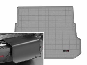 Toyota 4Runner Cargo Liner - Rear - WeatherTech - w/Bumper Protector - Grey - `25-`26