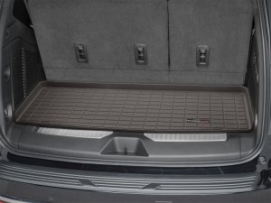 Chevrolet Tahoe Cargo Liner - Behind 3rd Row Seating - WeatherTech - Cocoa - 2021
