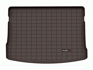 Mercedes-Benz AMG GLA 35 Cargo Liner - Behind 2nd Row Seating - WeatherTech - Raised Lip - Cocoa - `21-`27