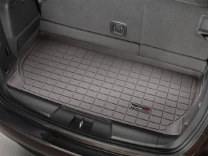 Buick Enclave Cargo Liner - Behind 3rd Row Seating - WeatherTech - Textured Finish - Cocoa - `08-`14