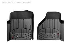Dodge Ram 1500 FloorLiner - Front - WeatherTech - DigitalFit - Black - `02-`06