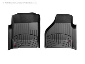 Dodge Ram 1500 FloorLiner - Front - WeatherTech - DigitalFit - Black - `02-`06