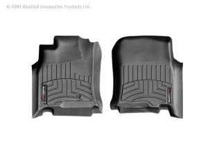 Toyota 4Runner FloorLiner - Front - WeatherTech - DigitalFit - Black - `03-`09