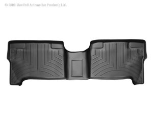 Toyota Tundra Double Cab FloorLiner - Rear - WeatherTech - DigitalFit - Black - `04-`06