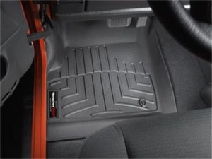 Jeep Wrangler FloorLiner - Front - WeatherTech - DigitalFit - Black - `97-`06
