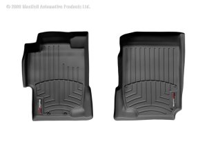 Honda Accord FloorLiner - Front - WeatherTech - DigitalFit - Black - `03-`07