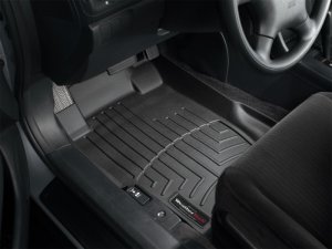 Honda Accord FloorLiner - Front - WeatherTech - DigitalFit - Black - `03-`07