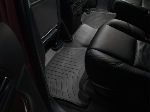 Cadillac Escalade FloorLiner - Rear - WeatherTech - DigitalFit - Black - `07-`13